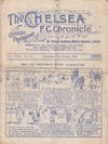 Chelsea v Tranmere Rovers Match Programme 1932-01-13