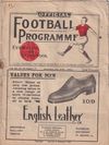 Liverpool v Tranmere Rovers Match Programme 1934-01-27