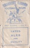 Tranmere Rovers v Barnsley Match Programme 1955-03-05