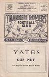 Tranmere Rovers v Stockport County Match Programme 1958-09-13