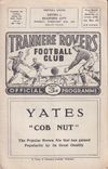 Tranmere Rovers v Bradford City Match Programme 1960-02-29