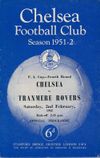 Chelsea v Tranmere Rovers Match Programme 1952-02-02