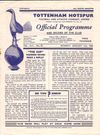 Tottenham Hotspur v Tranmere Rovers Match Programme 1953-01-12