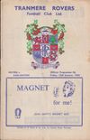 Tranmere Rovers v Darlington Match Programme 1965-01-15