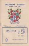Tranmere Rovers v Halifax Town Match Programme 1966-01-28