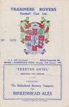 Tranmere Rovers v Huddersfield Town Match Programme 1968-01-27