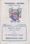 Tranmere Rovers v Stockport County Match Programme 1967-09-22