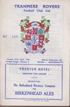 Tranmere Rovers v AFC Bournemouth Match Programme 1968-04-22