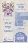Tranmere Rovers v Barnsley Match Programme 1968-09-06