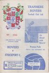 Tranmere Rovers v Stockport County Match Programme 1968-11-22