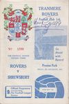 Tranmere Rovers v Shrewsbury Town Match Programme 1968-11-08