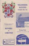 Tranmere Rovers v Chester Match Programme 1968-08-21