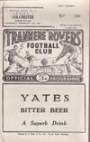 Tranmere Rovers v Colchester United Match Programme 1962-02-17