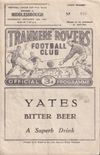 Tranmere Rovers v Middlesbrough Match Programme 1961-09-13