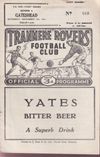 Tranmere Rovers v Gateshead Match Programme 1961-11-04