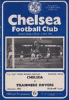 Chelsea v Tranmere Rovers Match Programme 1963-01-30