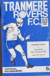 Tranmere Rovers v Colchester United Match Programme 1975-01-10