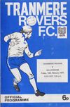 Tranmere Rovers v Gillingham Match Programme 1975-02-14