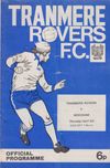 Tranmere Rovers v Wrexham Match Programme 1975-04-03