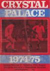 Crystal Palace v Tranmere Rovers Match Programme 1974-08-24