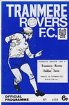 Tranmere Rovers v Halifax Town Match Programme 1974-10-04