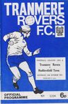 Tranmere Rovers v Huddersfield Town Match Programme 1974-10-19