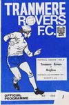 Tranmere Rovers v Brighton & Hove Albion Match Programme 1974-11-02