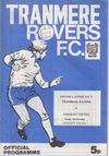 Tranmere Rovers v Torquay United Match Programme 1975-10-03