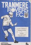 Tranmere Rovers v Reading Match Programme 1975-12-19