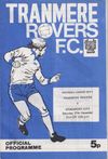 Tranmere Rovers v Stockport County Match Programme 1975-12-27