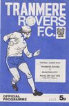Tranmere Rovers v Bradford City Match Programme 1976-04-26