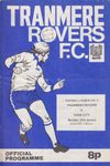 Tranmere Rovers v York City Match Programme 1977-01-31