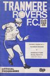 Tranmere Rovers v Mansfield Town Match Programme 1977-03-21