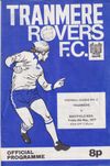 Tranmere Rovers v Sheffield Wednesday Match Programme 1977-05-06