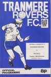 Tranmere Rovers v Walsall Match Programme 1976-12-28