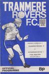 Tranmere Rovers v Rotherham United Match Programme 1977-03-25