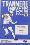 Tranmere Rovers v Preston North End Match Programme 1976-10-08