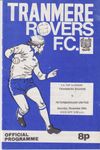 Tranmere Rovers v Peterborough United Match Programme 1976-11-20