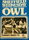Sheffield Wednesday v Tranmere Rovers Match Programme 1976-12-04