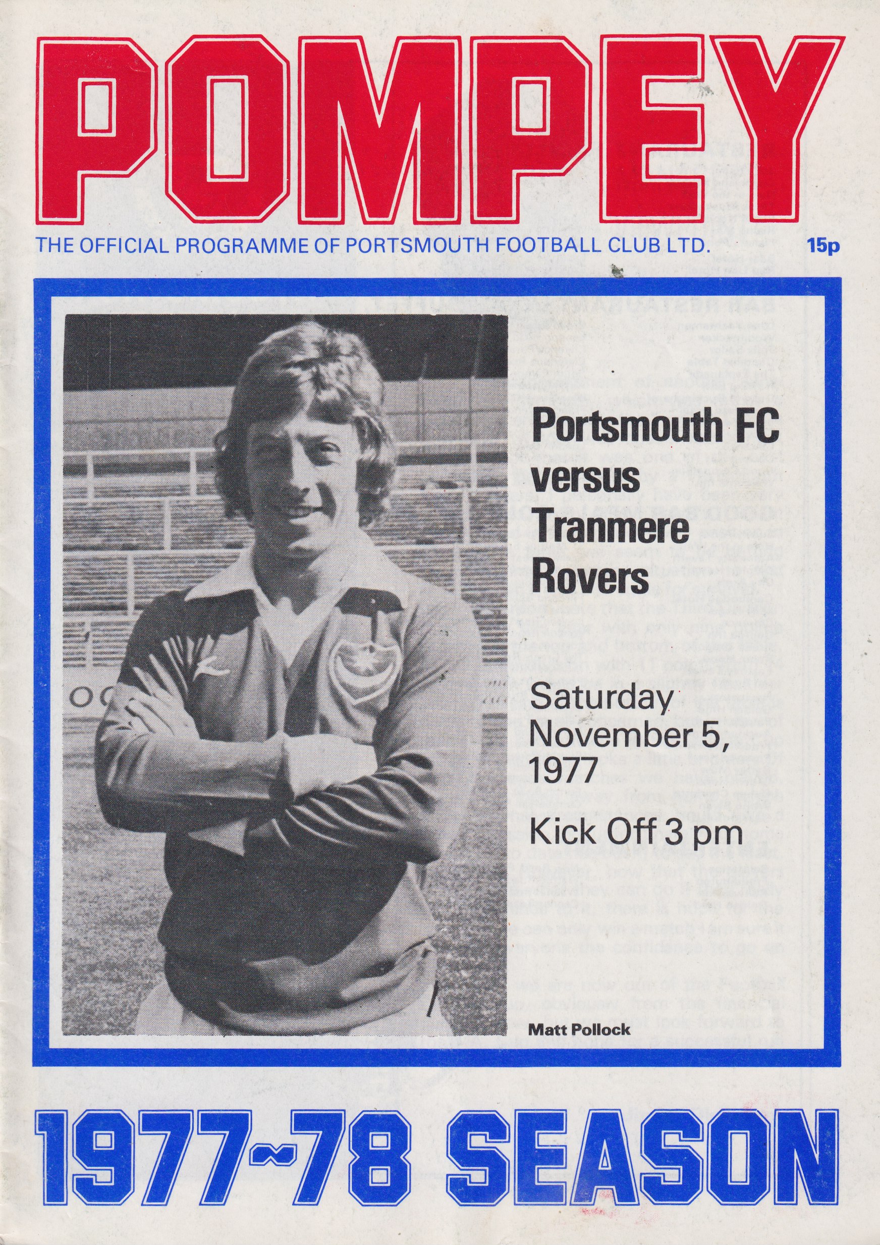 Match Programme