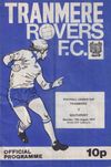Tranmere Rovers v Southport Match Programme 1977-08-13