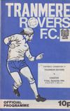Tranmere Rovers v Chester Match Programme 1977-09-30