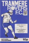 Tranmere Rovers v Sheffield Wednesday Match Programme 1977-12-26