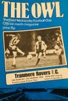 Sheffield Wednesday v Tranmere Rovers Match Programme 1978-03-27