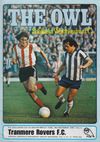 Sheffield Wednesday v Tranmere Rovers Match Programme 1978-12-19