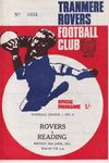 Tranmere Rovers v Reading Match Programme 1971-04-26