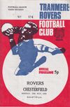 Tranmere Rovers v Shrewsbury Town Match Programme 1972-05-10