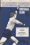Tranmere Rovers v Shrewsbury Town Match Programme 1973-04-20