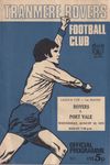 Tranmere Rovers v Port Vale Match Programme 1972-08-16