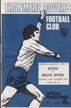 Tranmere Rovers v Bristol Rovers Match Programme 1972-10-23